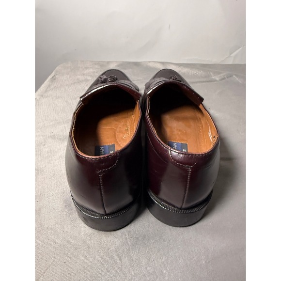 Bostonian Classics‎ Mens Burgundy Leather Kiltie Tassel Loafers 9.5 M 20328 main image 6
